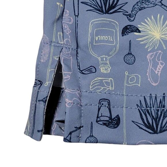 Walter Hagen Golf Polo Shirt Men Size Small Desert Tequila Alcohol Stretch NEW - Picture 4 of 13